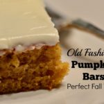 Hey Fitzy, pumpkin bars, homemade, DIY, easy recipes