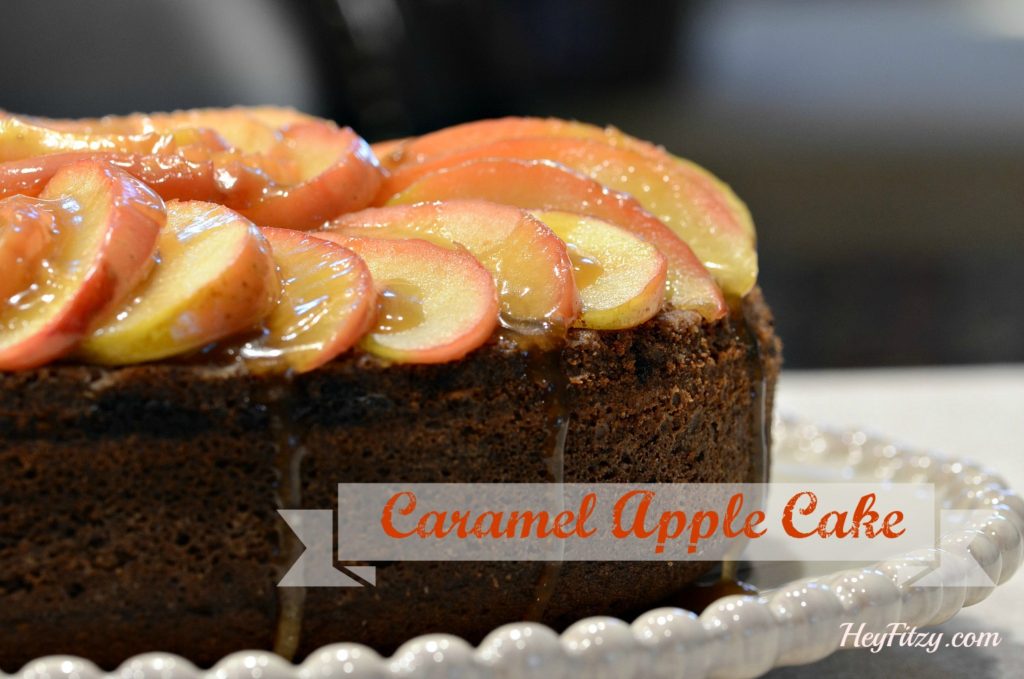 caramel apple cake