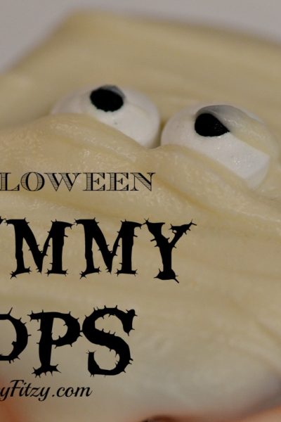 halloween mummy pops