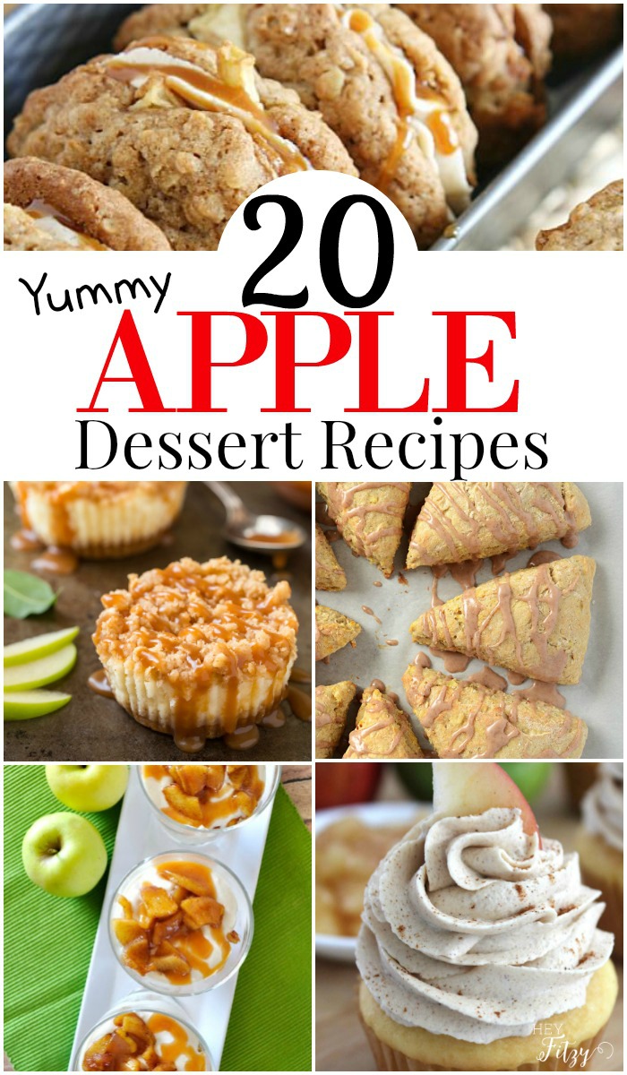 Apple Dessert Recipe Round Up