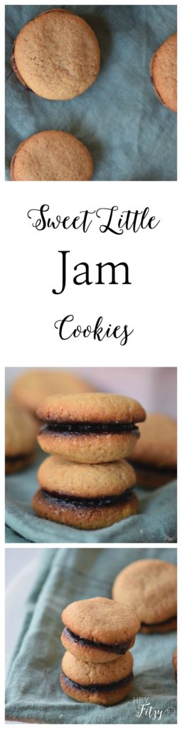 sweet little jam cookies