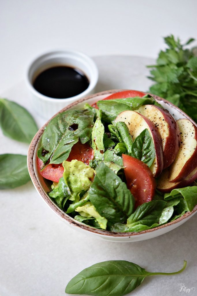 apple caprese salad