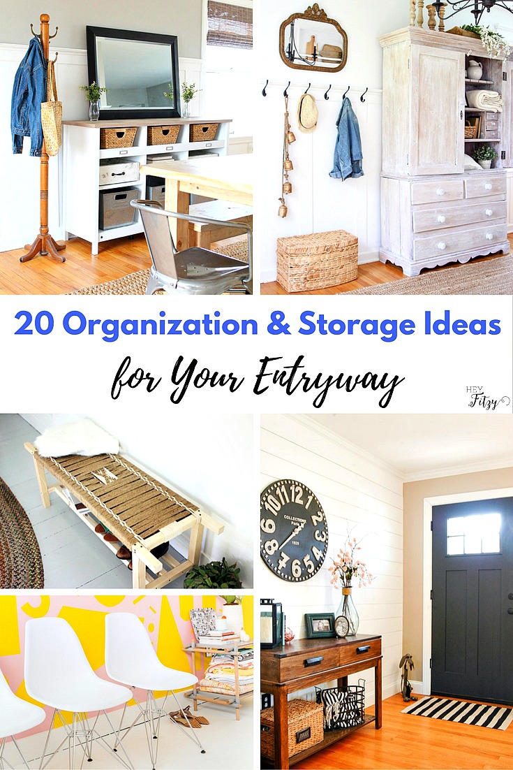 Storage & Organization Ideas for the Entryway