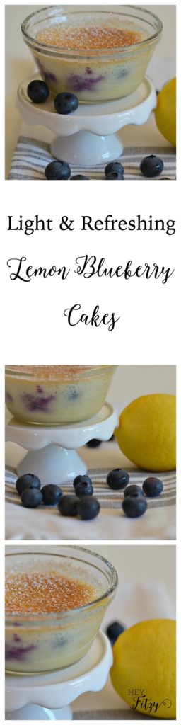 lemon blueberry cakes