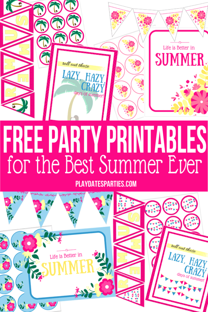 free summer printables