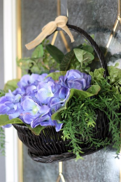 hydrangea basket