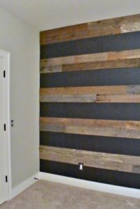 barn wood accent wall