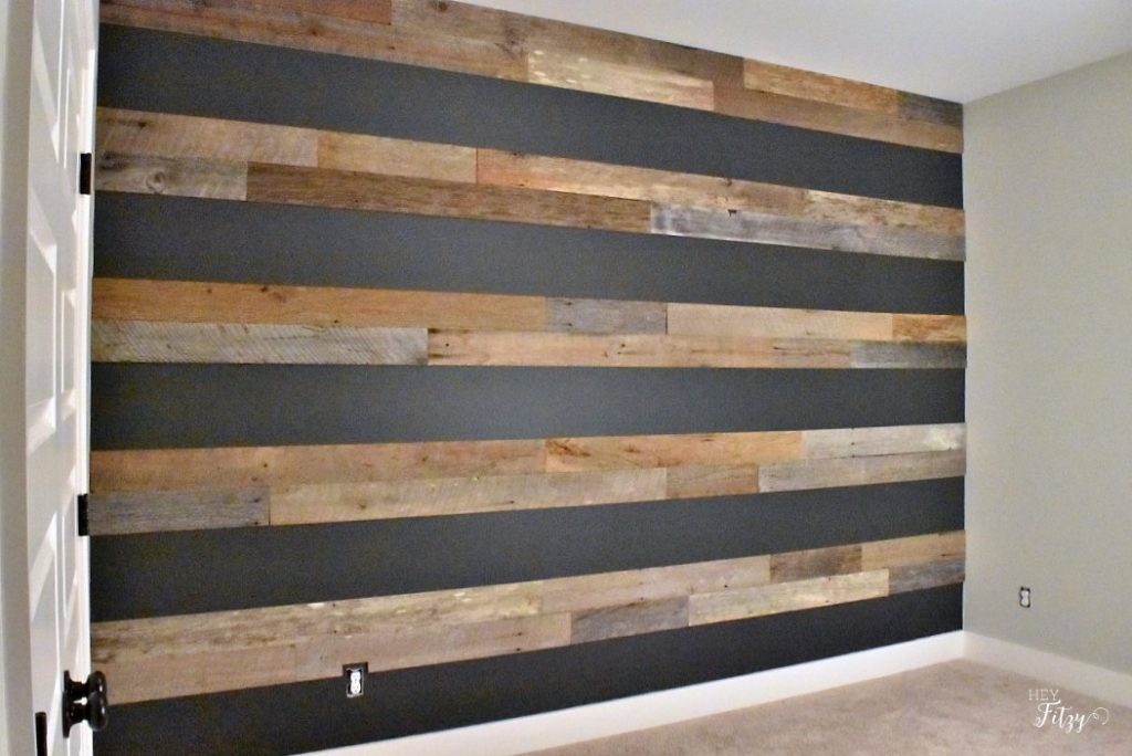 barn wood accent wall